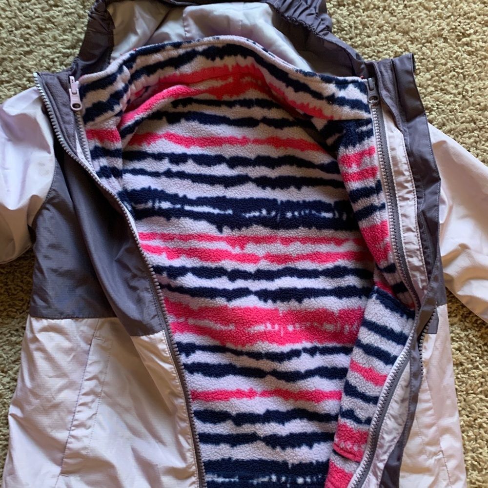 Eddie‎ Bauer Youth 3-in-1 Jacket Pastel Lilac Size X-Small (5/6) - Picture 16 of 16